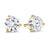 Hearts On Fire Three-Prong Stud Earrings - Dracakis Jewellers